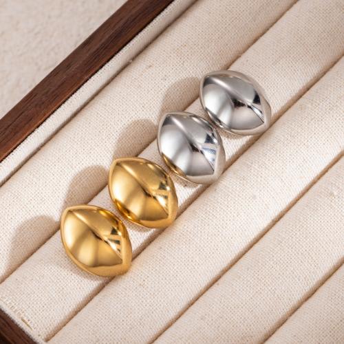 Stainless Steel Stud Earrings 304 Stainless Steel fashion jewelry & for woman Sold By Pair