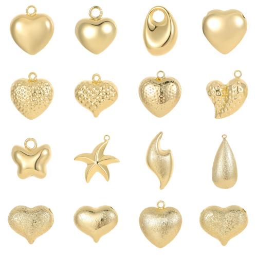 Brass Jewelry Pendants 14K gold-filled DIY Sold By PC