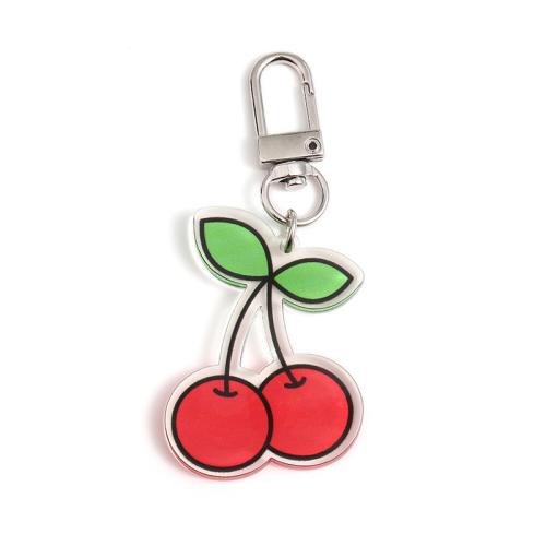 Zinc Alloy Key Clasp Acrylic with Zinc Alloy portable & multifunctional Sold By PC