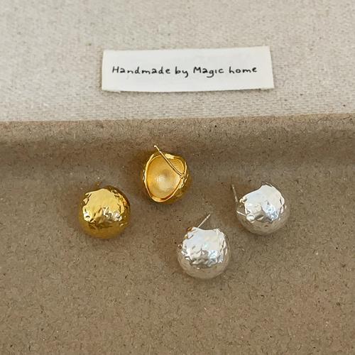 Zinc Alloy Stud Earring fashion jewelry & for woman 10mm Sold By Pair