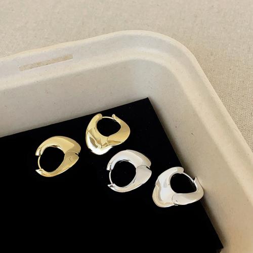 Zinc Alloy Drop Earrings fashion jewelry & for woman 22mm Sold By Pair