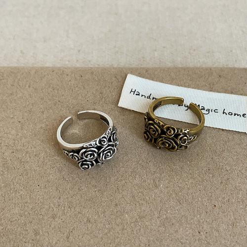 Zinklegierung Fingerring , Modeschmuck & für Frau, keine, Inner diameter 17mm, verkauft von PC