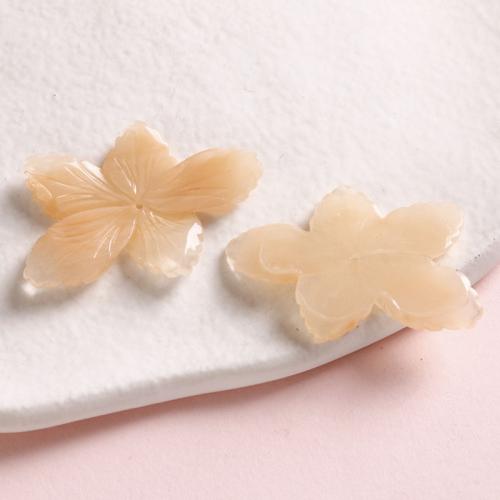 Mobile Phone DIY Decoration Resin Flower polished Sold By PC