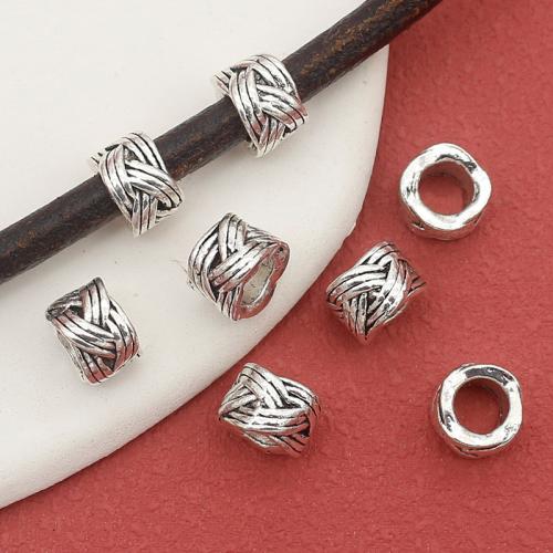 Zinc Alloy Jewelry Beads antique silver color plated DIY nickel lead & cadmium free Sold By Bag