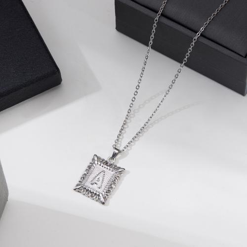 Stainless Steel Jewelry Necklace 304 Stainless Steel plated fashion jewelry & Unisex & hollow Length 21.64 Inch Sold By PC