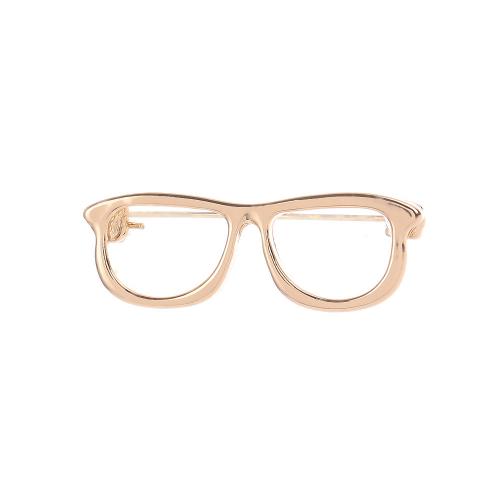 Zinc Alloy Brooches Glasses plated for woman Sold By PC