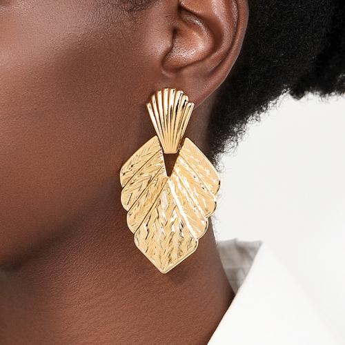 Boucle d'oreille dormeuse en alliage de zinc, Placage, pour femme, plus de couleurs à choisir, Vendu par paire