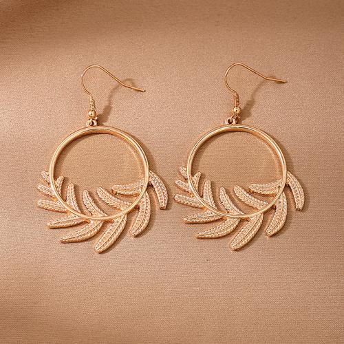 Zinc Alloy Drop Earrings plated for woman Sold By Pair