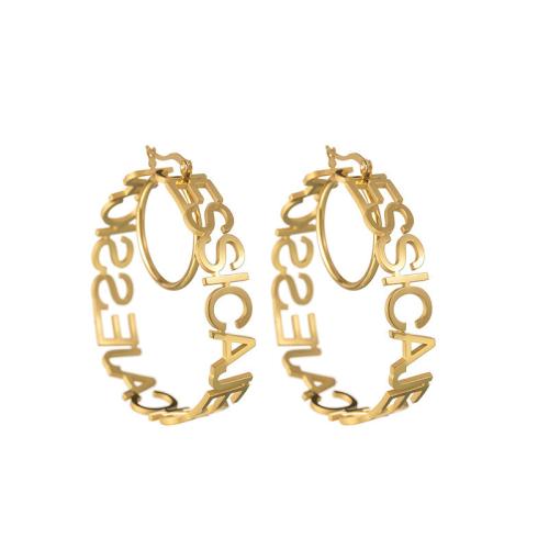 Cruach dhosmálta Lever Back Earring, 304 Cruach dhosmálta, plátáilte, méid éagsúla do rogha & do bhean, órga, Díolta De réir Péire