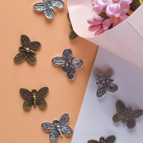 Zinc Alloy Flower Pendants Insect plated DIY Sold By Bag