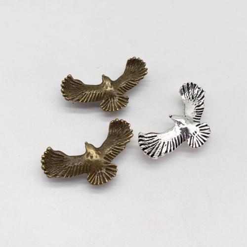 Animal Zinc Alloy Connector Eagle plated DIY & 2/1 loop Sold By Bag