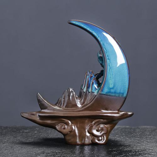 Backflow Incense Burner Porcelain half handmade for home and office & durable Sold By PC