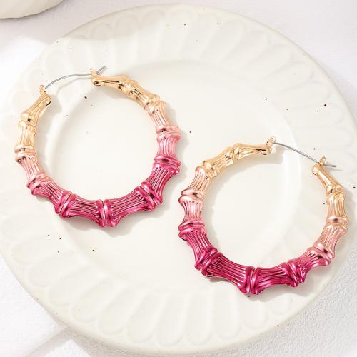 Zinc Alloy Drop Earrings plated for woman gold Sold By Pair