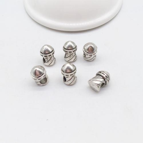 Zinc Alloy Jewelry Beads Tower antique silver color plated DIY Sold By Bag