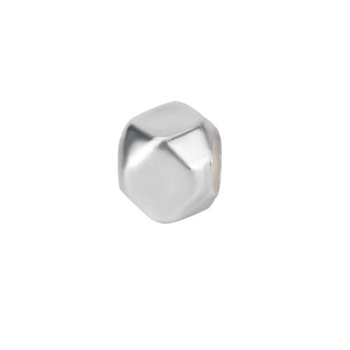 Spacer Beads Jewelry 925 Sterling Silver Geometrical Pattern DIY silver color Sold By G