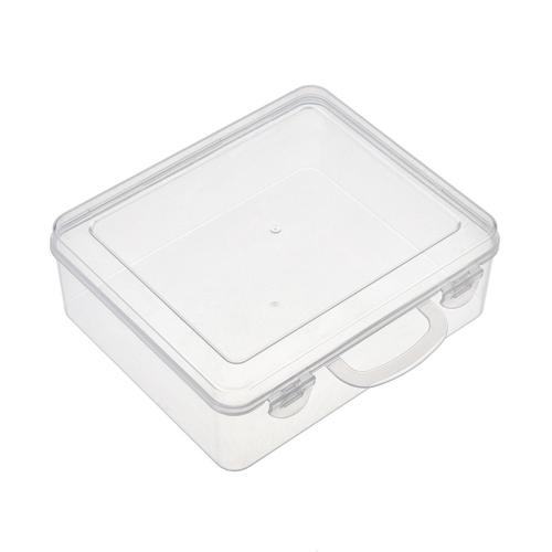 polipropilene Storage Box, Rettangolo, Antipolvere & formato differente per scelta, chiaro, Venduto da PC