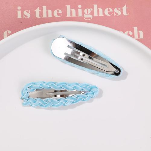 Hair Slide Iron with Cloth DIY & for woman Sold By PC