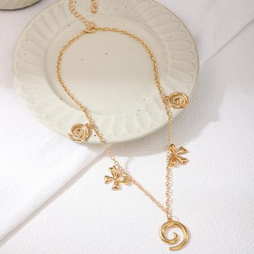 Zinc Alloy Jewelry Necklace plated for woman gold Sold By PC