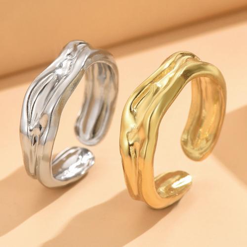 Stainless Steel Finger Ring 304 Stainless Steel Adjustable & fashion jewelry & for woman US Ring Sold By PC