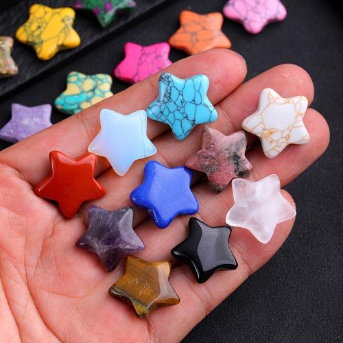 Fashion Decoration Gemstone Star polished Sold By PC