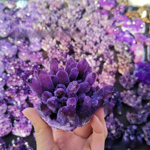 Fashion Decoration Amethyst druzy style Sold By PC