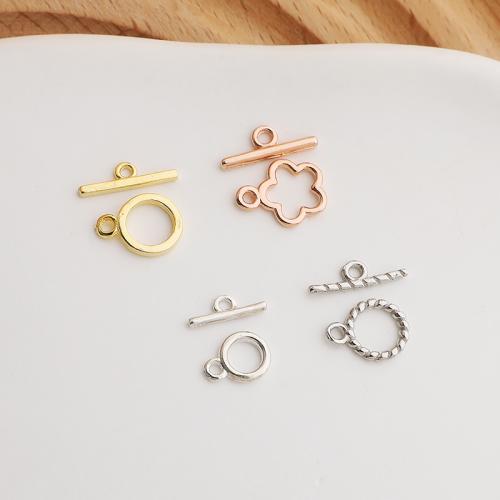 Sterling Silver Toggle καρφίτσα, 925 ασημένιο ασήμι, DIY & διαφορετικά στυλ για την επιλογή, Sold Με Ορισμός