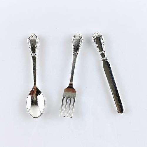 Zinc Alloy Pendants Tableware antique silver color plated DIY nickel lead & cadmium free Approx Sold By Bag