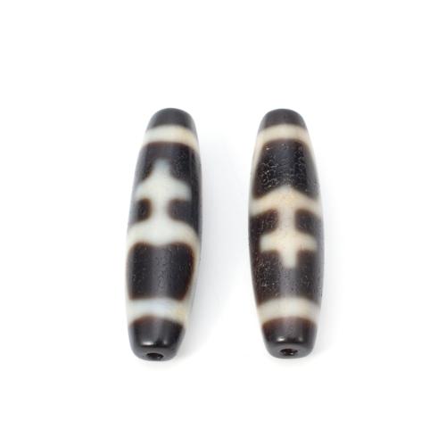 Natural Tibetan Agate Dzi Beads DIY Sold By PC