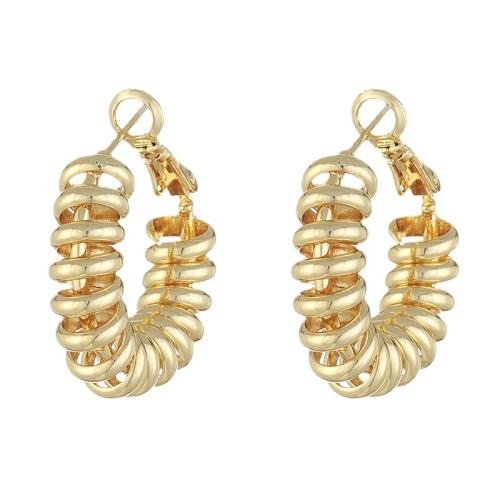 Brass Leverback Earring plated fashion jewelry & for woman Sold By Pair