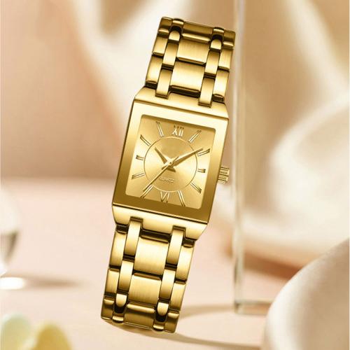 Zinc Alloy Watch Bracelet with Glass & 304 Stainless Steel Life water resistant & Unisex Length Approx 18-26 cm Sold By PC