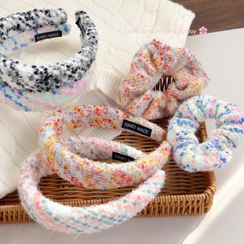 Mixed Hair Accessories Cloth Hair Band & hair jewelry elastic Korean style & for woman Sold By PC