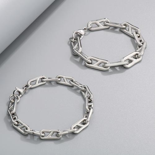 Titanium armbanden, Titanium Staal, plated, verschillende grootte voor keus & voor de mens, meer kleuren voor de keuze, Verkocht door PC