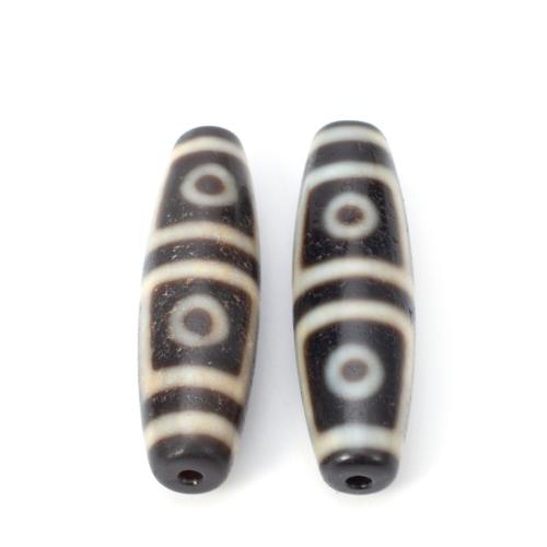 Natural Tibetan Agate Dzi Beads DIY Sold By PC