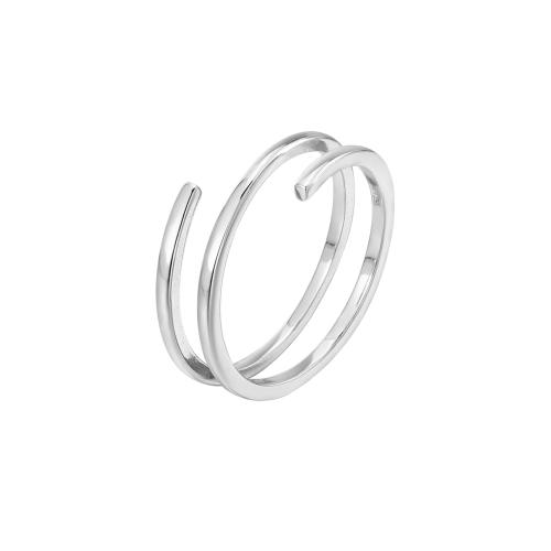 Sterling Silver Jewelry Finger Ring, 925 argento sterlina, per la donna, nessuno, Inner diameter 17MM, Venduto da PC