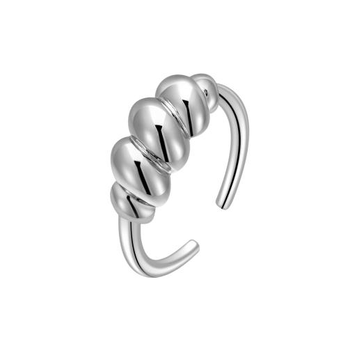 925 Sterling Silver Finger Rings for woman platinum color Sold By PC