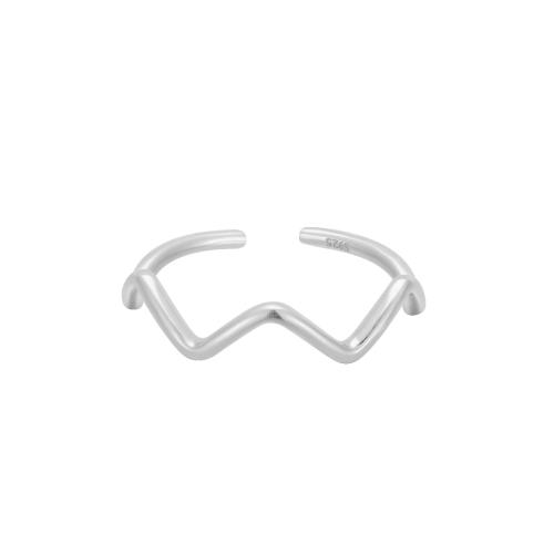 Sterling Silver Jewelry Finger Ring, 925 argento sterlina, per la donna, nessuno, Venduto da PC