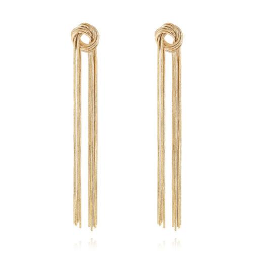 Brass Stud Earring fashion jewelry & for woman golden Sold By Pair