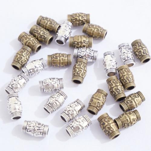 Zinklegering Sieraden Kralen, Zinc Alloy, plated, DIY, meer kleuren voor de keuze, 12x7mm, 100pC's/Bag, Verkocht door Bag