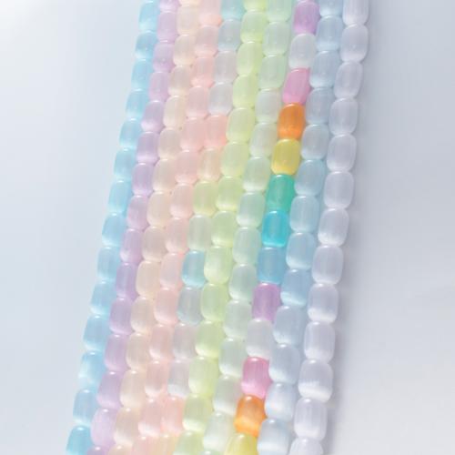 Gemstone Jewelry Beads Gypsum Stone barrel DIY beads size Approx 1mm Sold Per Approx 15.5 Inch Strand