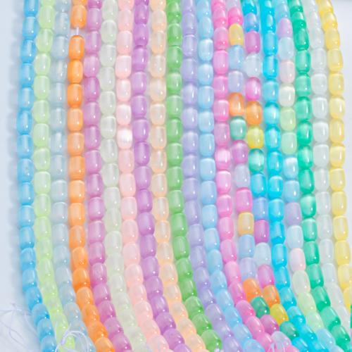 Gemstone Jewelry Beads Gypsum Stone barrel DIY Approx 1mm Sold Per Approx 15.5 Inch Strand