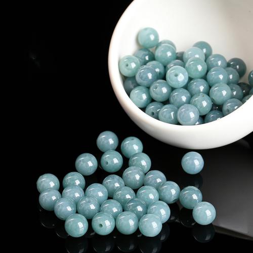 Natural Jadeite Beads polished DIY Sold By PC