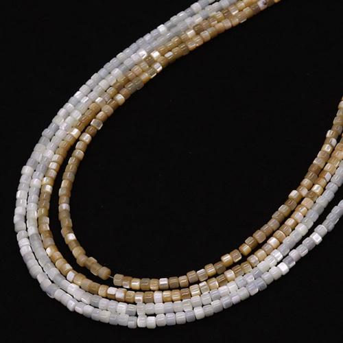 Natural Sea Shell Beads, conchiglia marina, DIY & formato differente per scelta, nessuno, Venduto per Appross. 38 cm filo