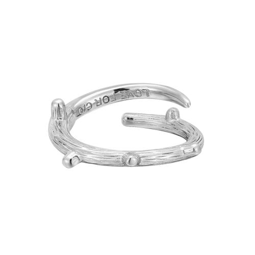 Sterling Silver Juvelyrika Finger žiedas, 925 Sterling Silver, moters, daugiau spalvų pasirinkimas, Pardavė PC