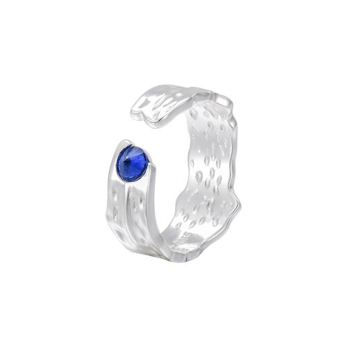 Zircon cubique Micro Pave Sterling Silver Rings, argent sterling 925, pavé de micro zircon & pour femme, plus de couleurs à choisir, Vendu par PC