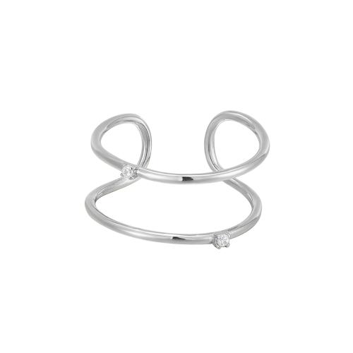 Kubinių Zirconia mikro nutiesti sterlingas sidabro žiedai, 925 Sterling Silver, mikro nutiesti kubinių Zirconia & moters, daugiau spalvų pasirinkimas, Pardavė PC