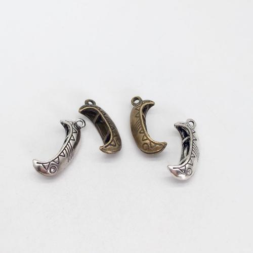 Vehicle Shaped Zinc Alloy Pendants Ship plated DIY Sold By Bag