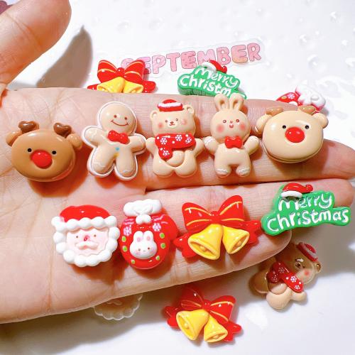 Mobile Phone DIY Decoration Resin epoxy gel Christmas Design & cute Sold By PC