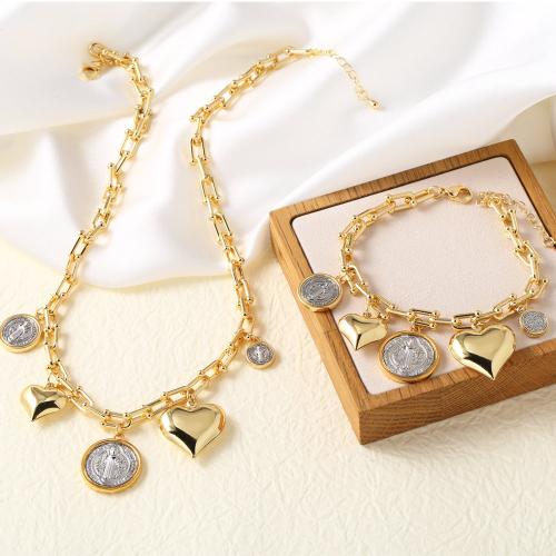 Brass Jewelry Set gold color plated fashion jewelry golden nickel lead & cadmium free Sold By PC