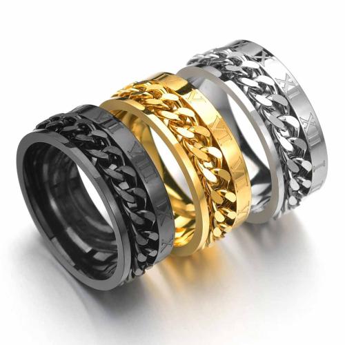 Stainless Steel Finger Ring 304 Stainless Steel Unisex 8mm Sold By PC