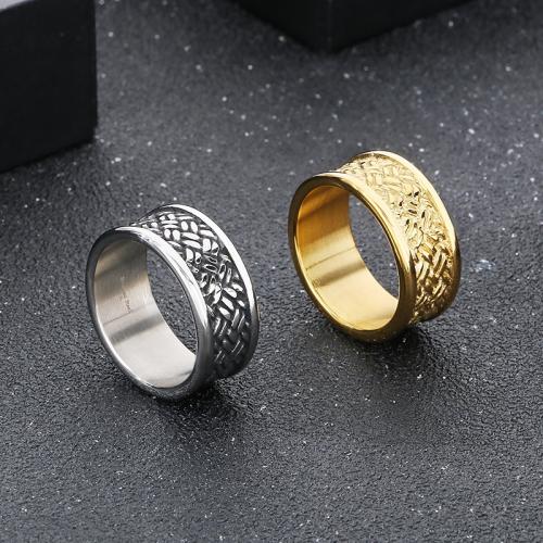 Rozsdamentes acél Finger Ring, 304 rozsdamentes acél, különböző méretű a választás & az ember, több színt a választás, Által értékesített PC